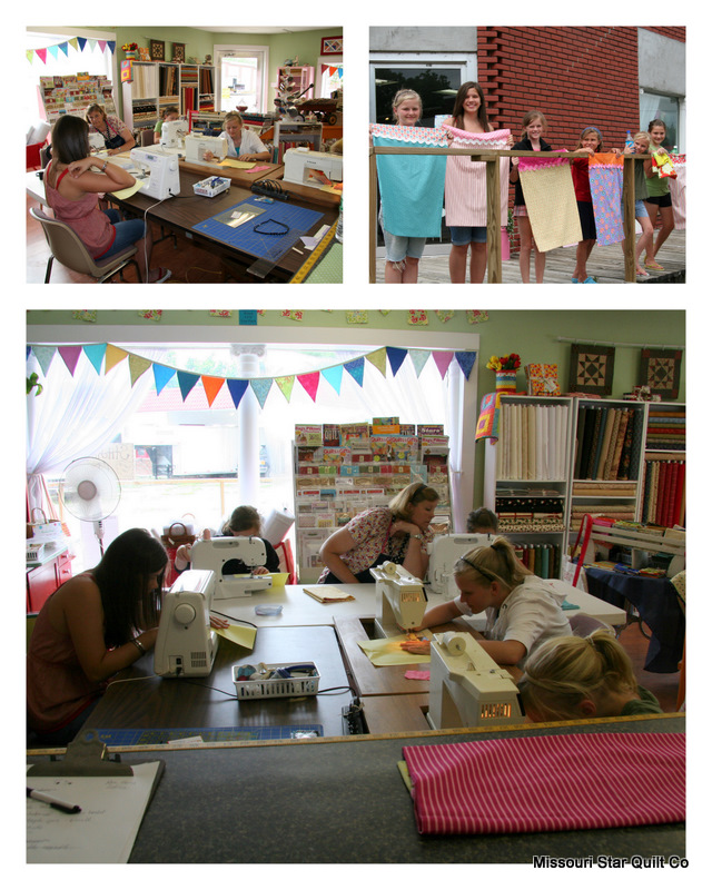 4H quilting fun….