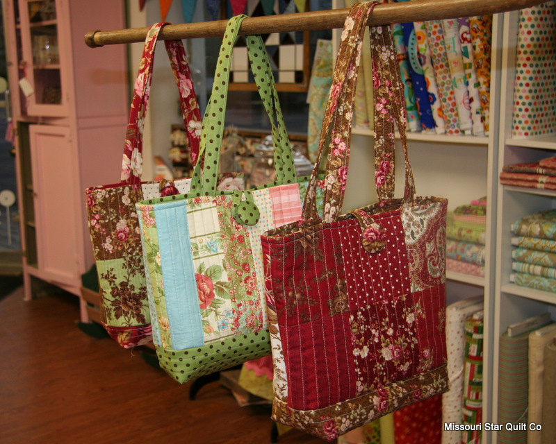 Free Pattern for the Easy Quilted Tote Bag…(as promised)