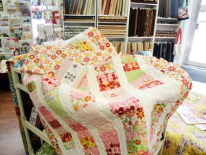 Minkee Coin Baby Quilt Minkee Coin Baby Quilt