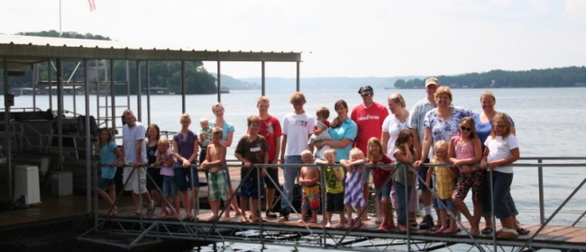 Fun at the Lake…Family togetherness {and Mom went tubing}