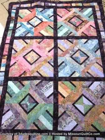 Amazing Jelly Roll Quilt Pattern