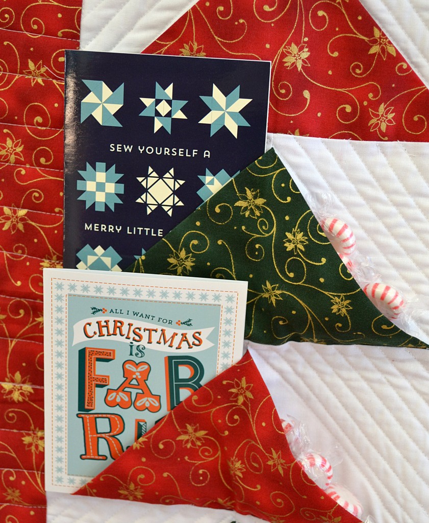 New Friday Tutorial The One Seam Flying Geese Quilt & Advent Wall Hanging
