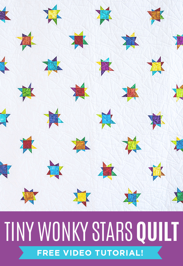New Friday Tutorial Tiny Wonky Stars Quilt The Cutting