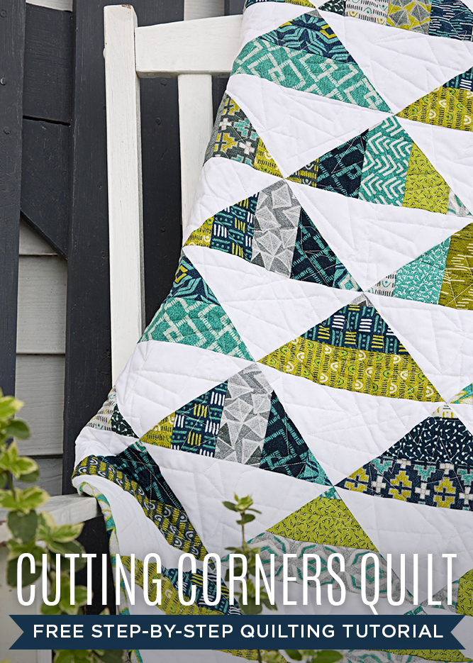 New Friday Tutorial The Cutting Corners Quilt!