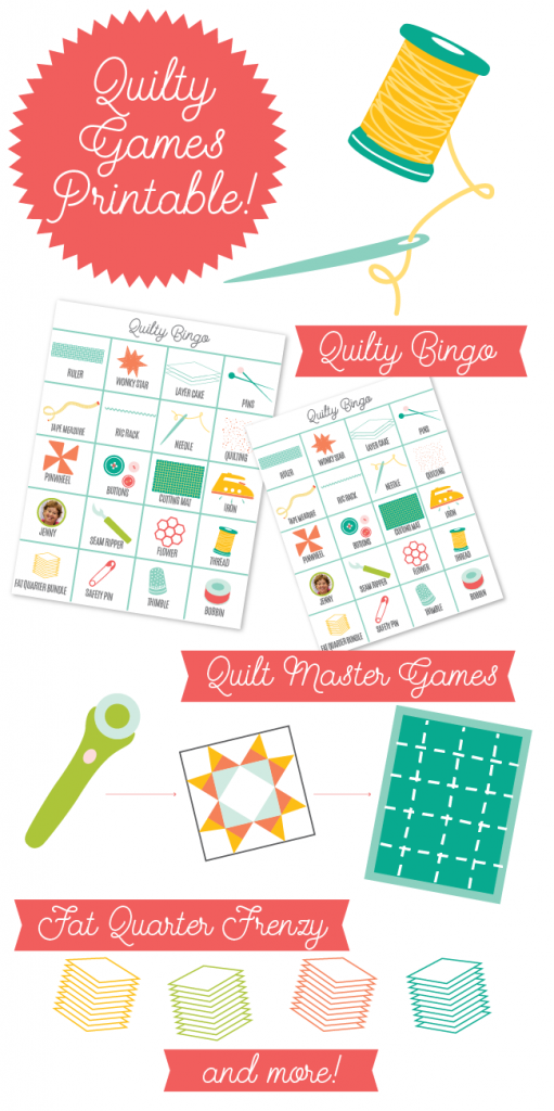 October Printables Quilty Party Games Part II!