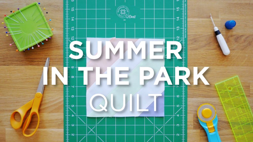 Quilt Snips Mini Tutorial Summer in the Park