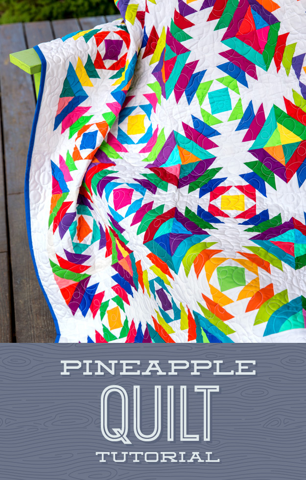 Learn to make a Pineapple Quilt with Jenny!