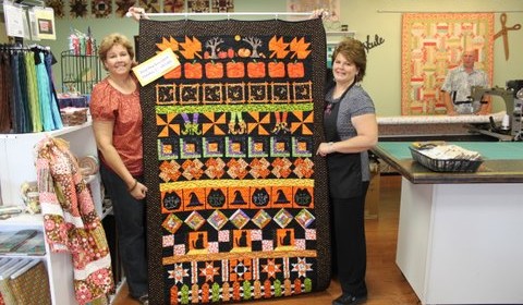 Our Shop Hop Quilt!