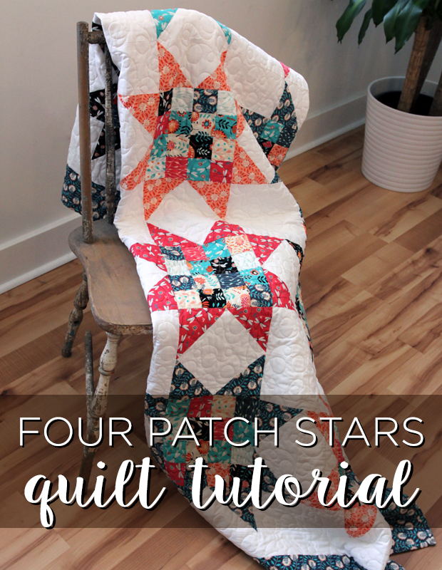 New Friday Tutorial The Four Patch Stars Quilt Missouri Star Blog