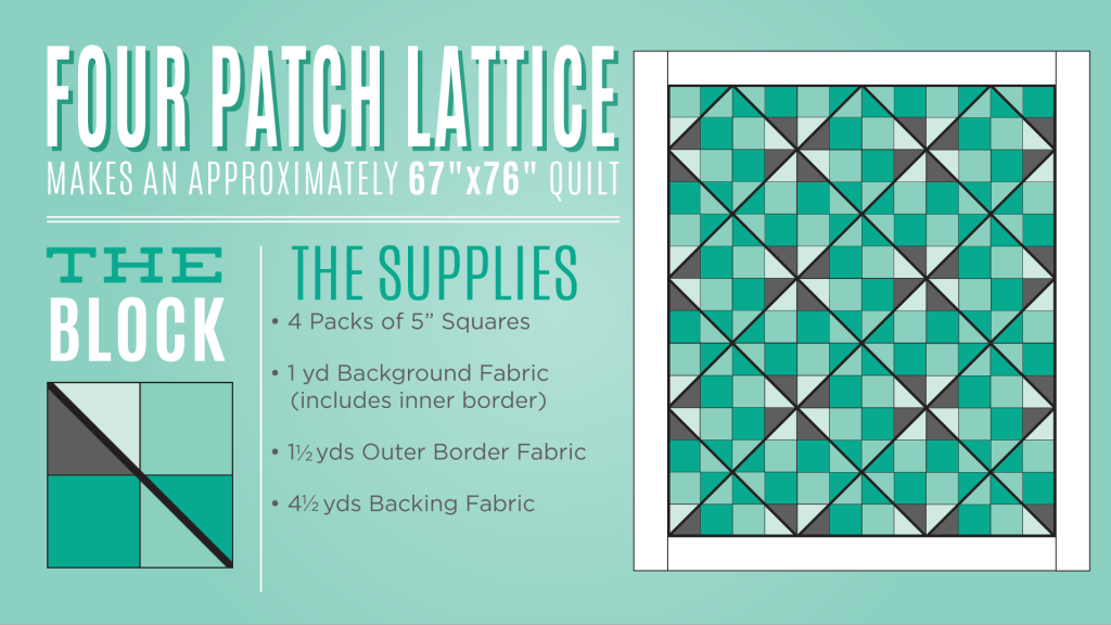 make-a-four-patch-lattice-quilt-with-jenny-doan-of-missouri-star-video-tutorial-youtube