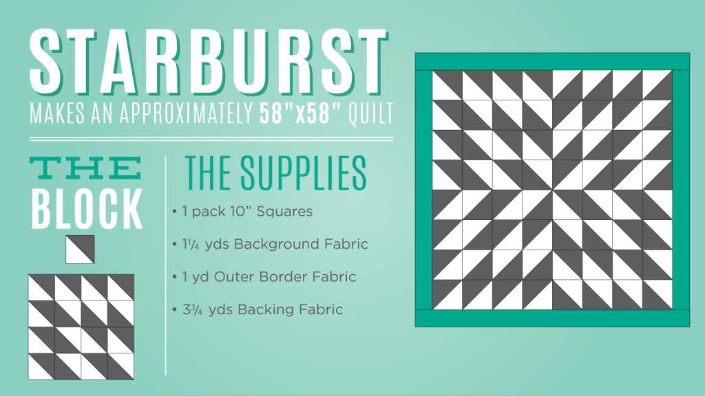 New friday tutorial the starburst quilt
