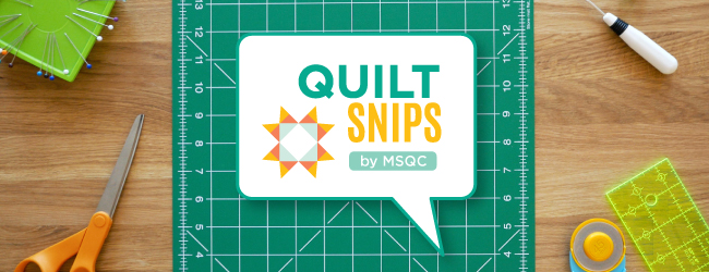 Quilt Snips Mini Quilting Tutorials