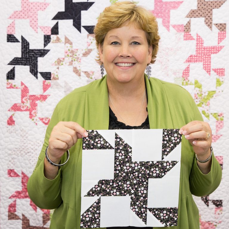 New Friday Tutorial: 2 for 1 Pinwheels | Missouri Star Blog