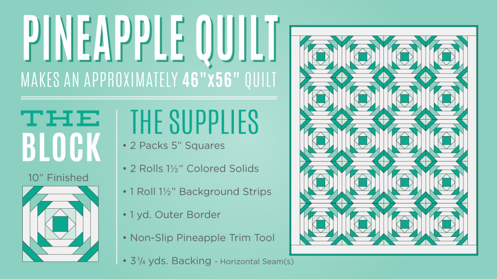 Learn to make a Pineapple Quilt with Jenny! Missouri Star Blog