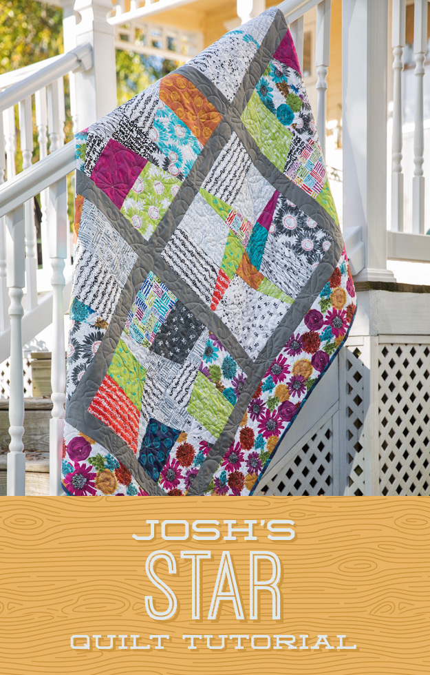 Josh’s Star Quilt Tutorial Missouri Star Blog