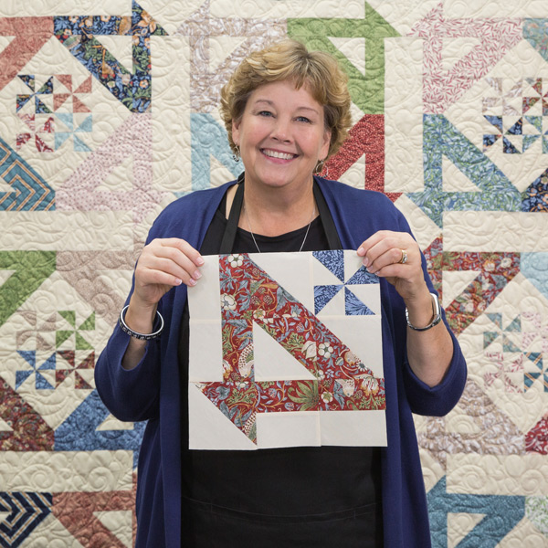 Disappearing Pinwheel Baskets Quilt | Missouri Star Blog