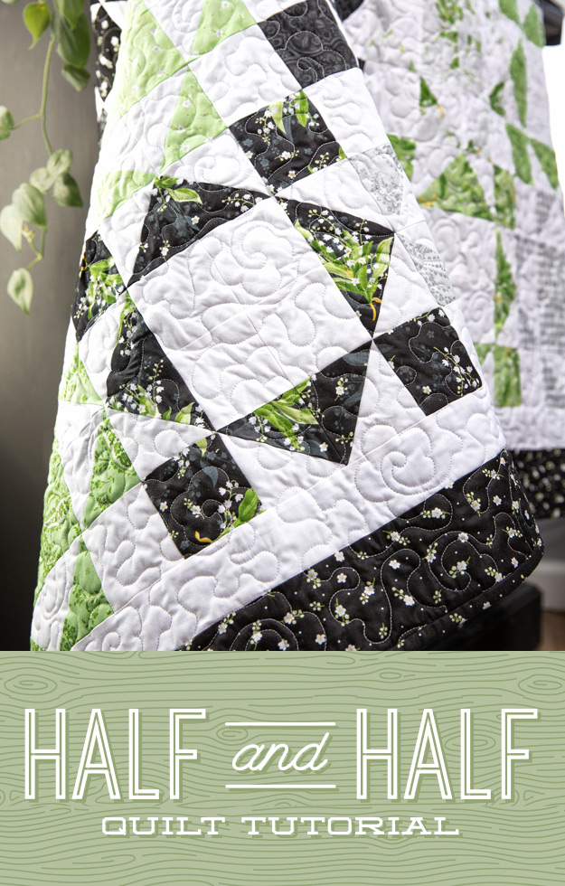 Half and Half Quilt | The Cutting Table Quilt Blog | Bloglovin’