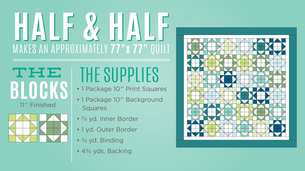 Half and Half Quilt | Missouri Star Blog