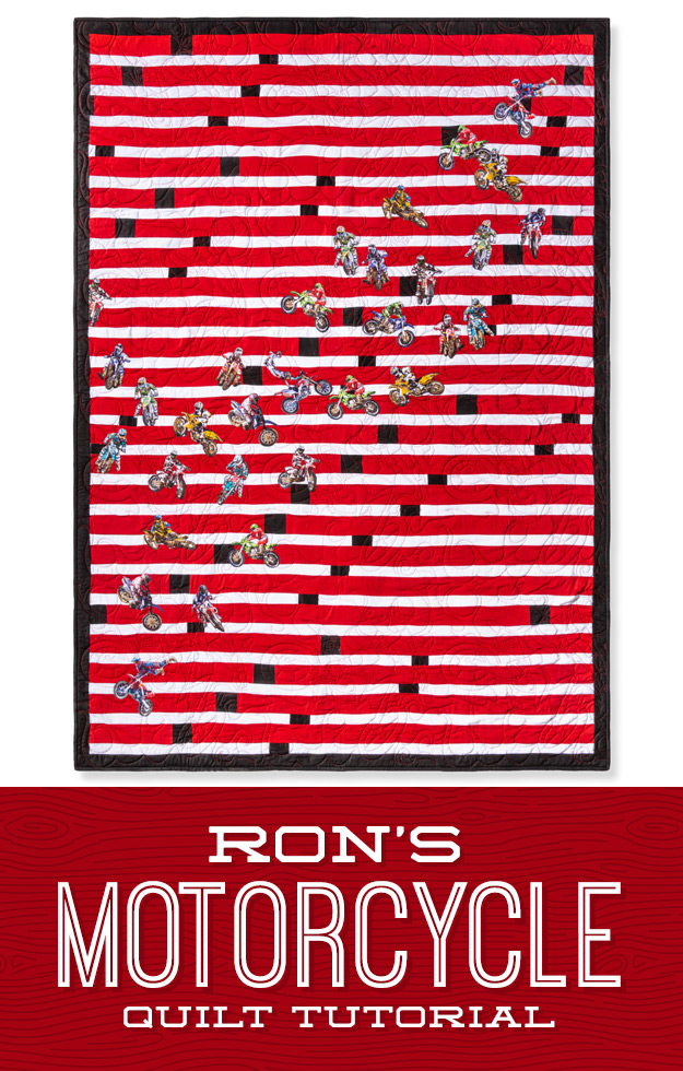 Ron's Motorcycle Quilt