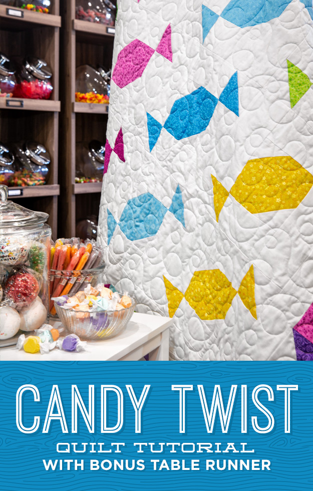 Candy Twist Quilt Tutorial from Missouri Star Quilt Co.