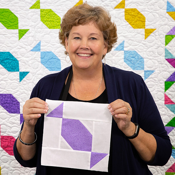 Candy Twist Quilt Tutorial with Jenny of Missouri Star Quilt Co.