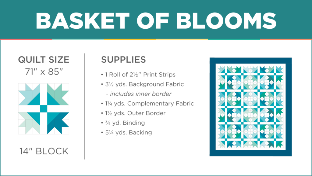 Basket of Blooms Quilt Missouri Star Blog