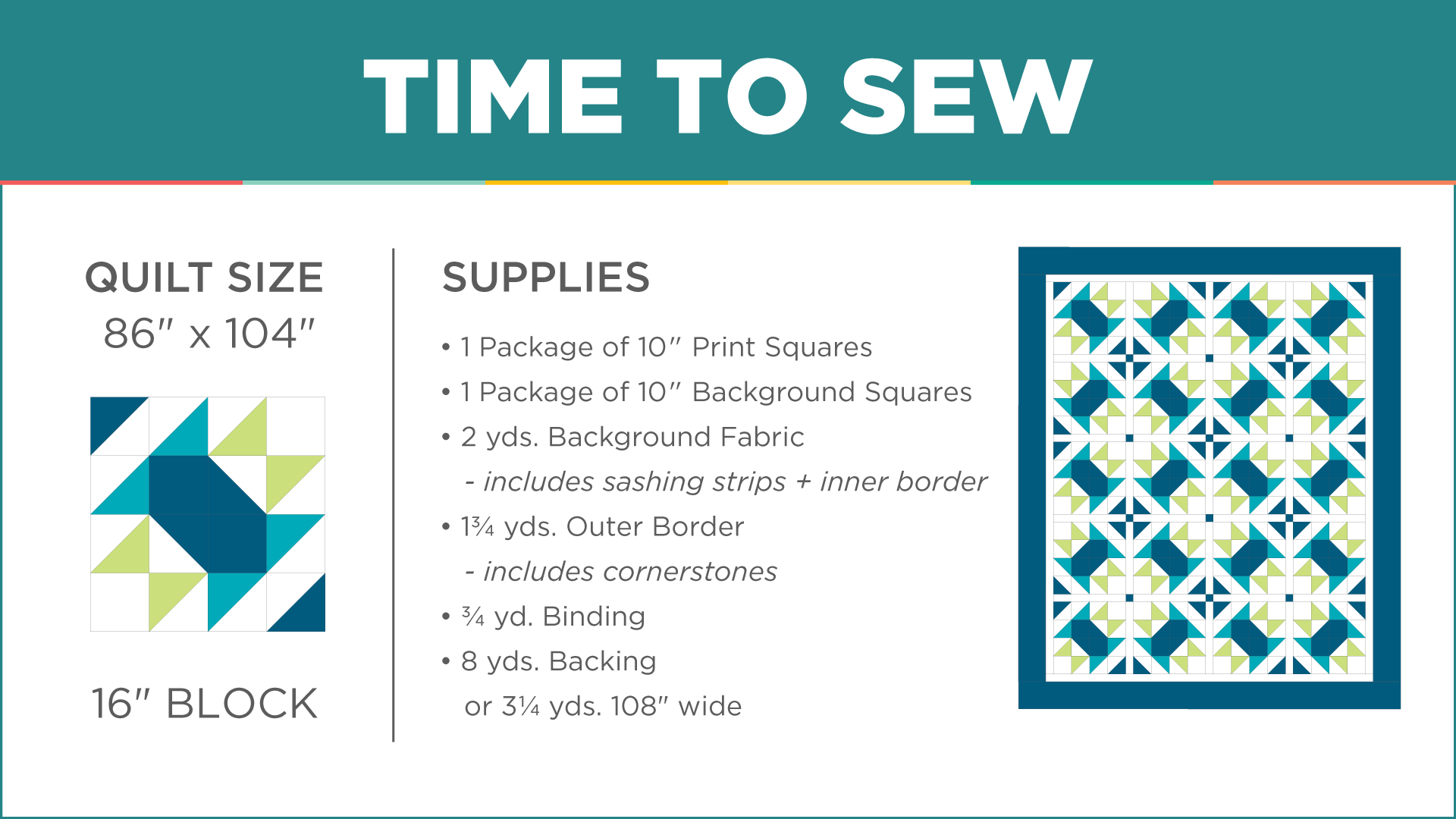 Time to Sew Quilt