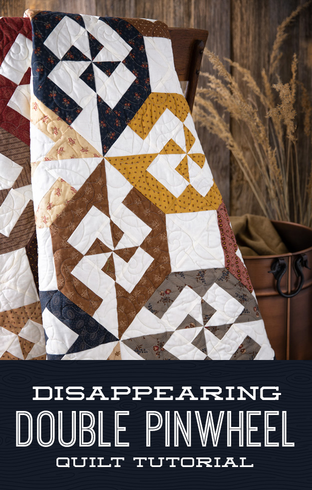 Disappearing Double Pinwheel Quilt