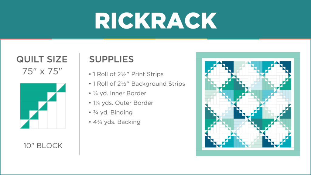 Rickrack Quilt Tutorial