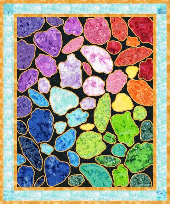 Gemstones Quilt Pattern Birthstone-Inspired Sewing Projects