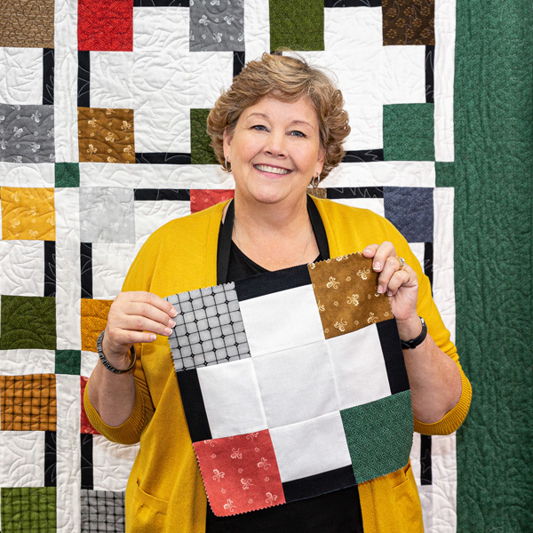 Four Square Quilt from Missouri Star Quilt Co. 