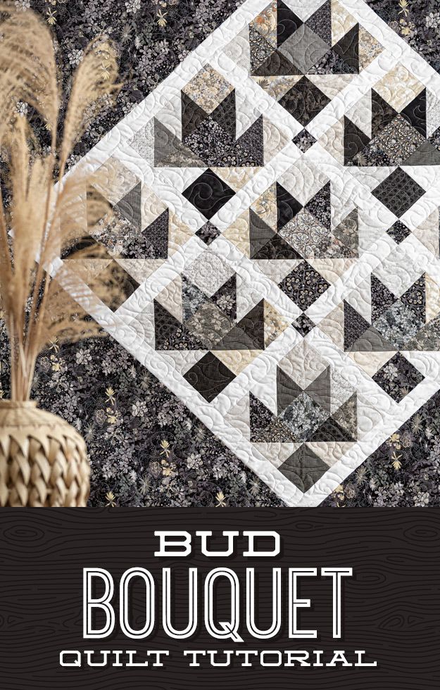 The Bud Bouquet Quilt from Missouri Star Quilt Co. Watch the free quilt tutorial today!