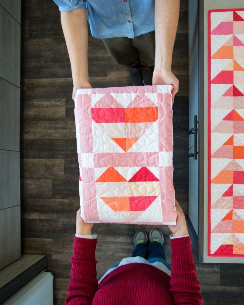 The Tender Heart Quilt from Missouri Star Quilt Co. Watch the free quilt tutorial today. 