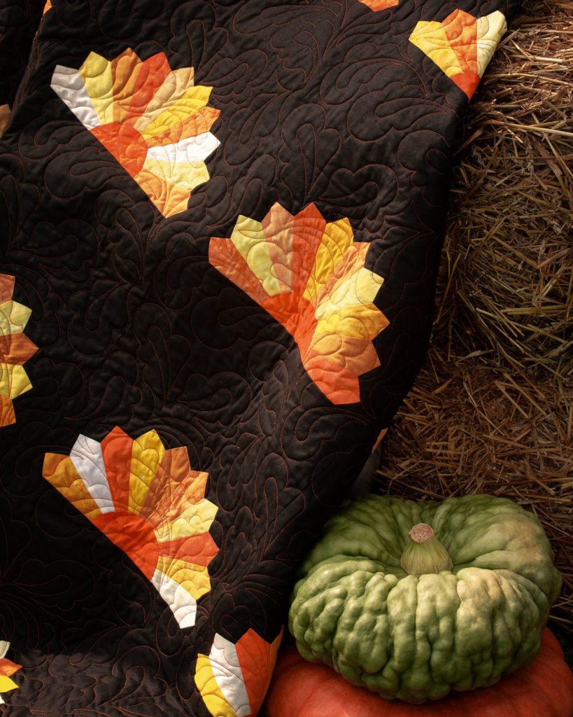 Dark shop colored quilts