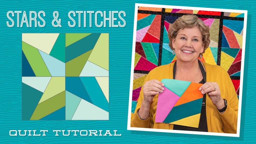 The Stars & Stitches Quilt from Missouri Star Quilt Co. Watch the free quilt tutorial today. 