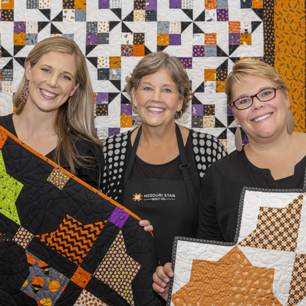 Triple Play! Double Square Star Quilts from Missouri Star Quilt Co. Watch the free quilt tutorials today. 