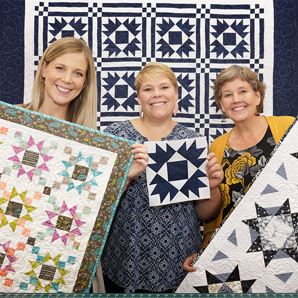 Triple Play! Ohio Quilts from Missouri Star Quilt Co. Watch the free quilt tutorials today. 