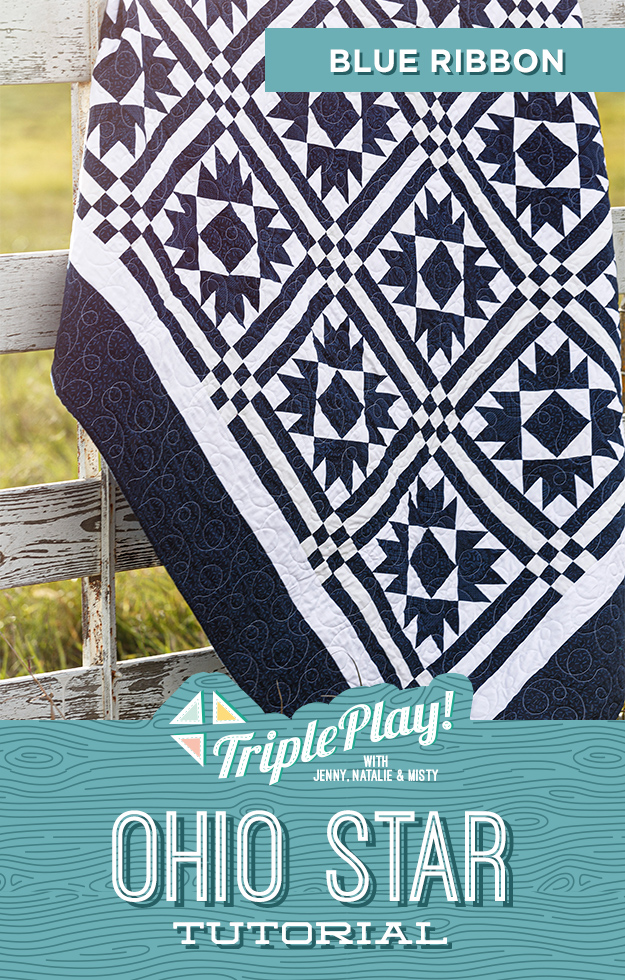 The Blue Ribbon Quilt from Missouri Star Quilt Co. Watch the free quilt tutorial today. 