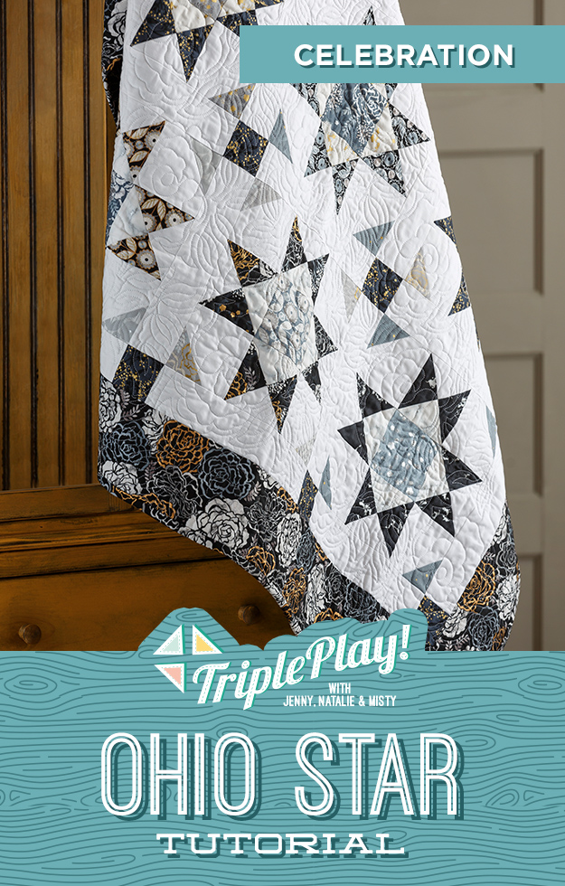 The Celebration Quilt from Missouri Star Quilt Co. Watch the free quilt tutorial today. 