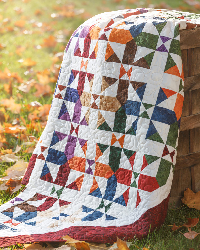 The Disappearing Four-Patch Weave Quilt from Missouri Star Quilt Co. Watch the free quilt tutorial today. 
