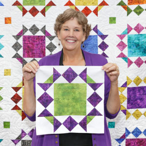 Hourglass Wreath Quilt | Missouri Star Blog