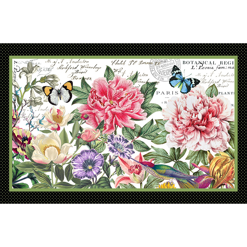 The Botanica Place Mat Kit by Michel Design Works for Northcott designed exclusively for Missouri Star Quilt Co.