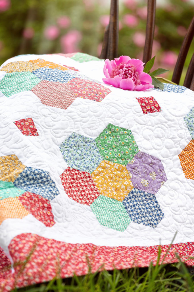 The Vintage Blossom Quilt from Missouri Star Quilt Co. 