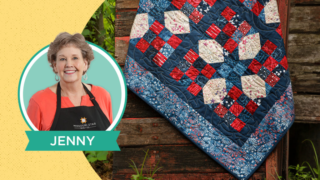 Make a Binding Tool Star Quilt with Jenny Doan of Missouri Star! (Video  Tutorial) 