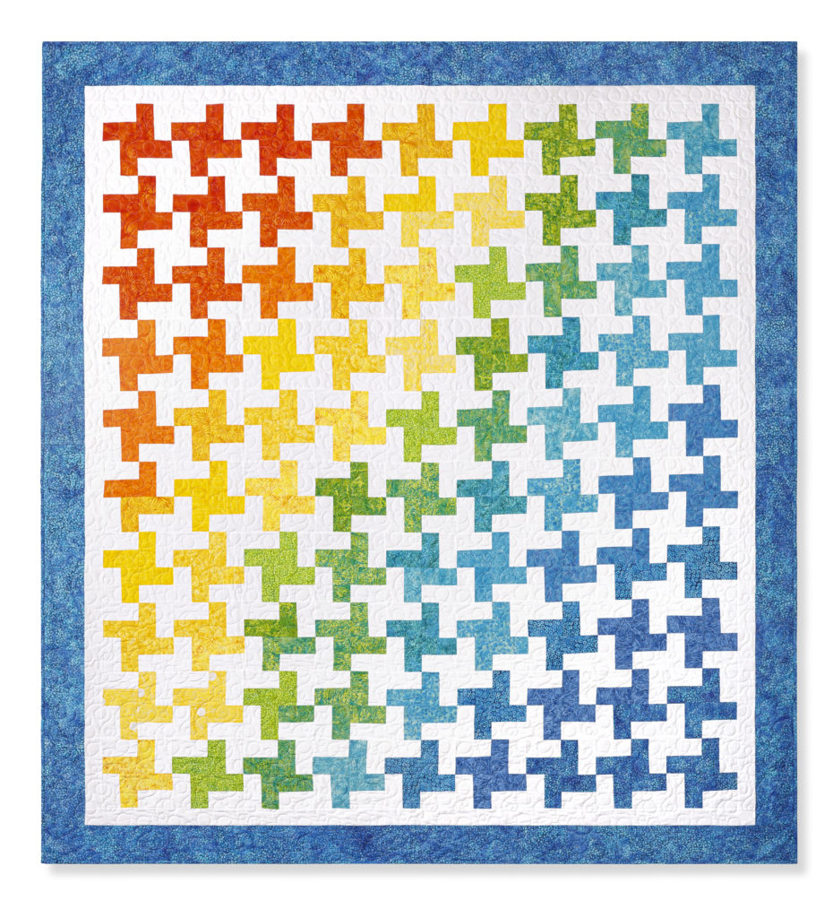 The Breezy Windmills quilt from Missouri Star Quilt Co.