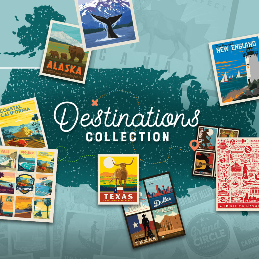 The Destinations Collection by Riley Blake from Missouri Star Quilt Co.