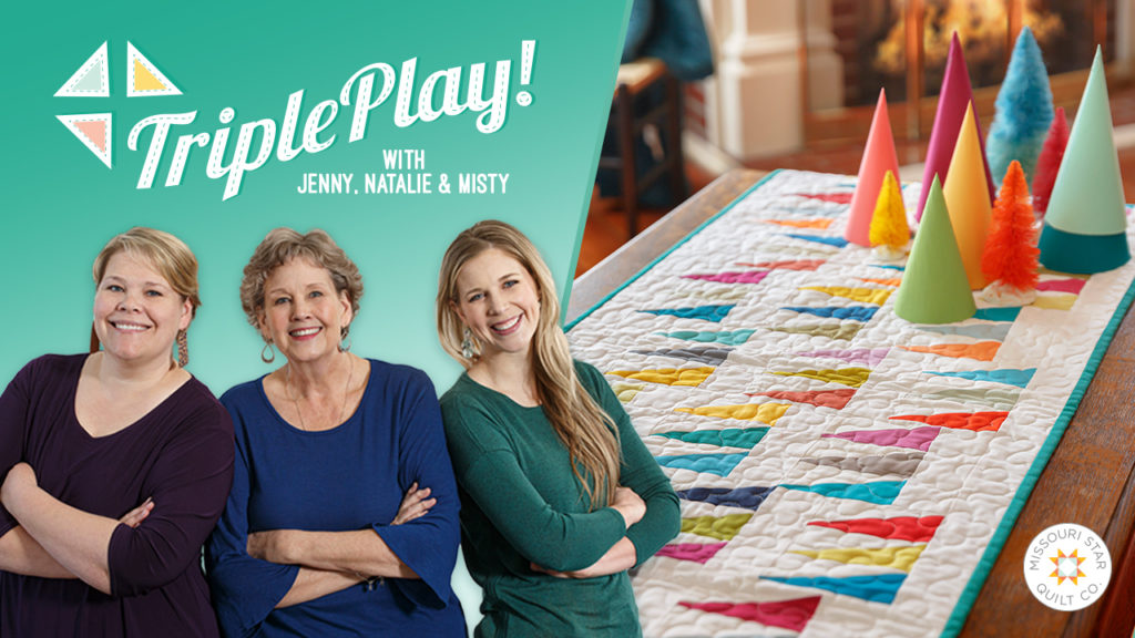 Join Jenny, Misty in Natalie in an all new Triple Play! Featuring 3 unique designs (and 3 bonus designs) using the new MSQC Wing Template.
