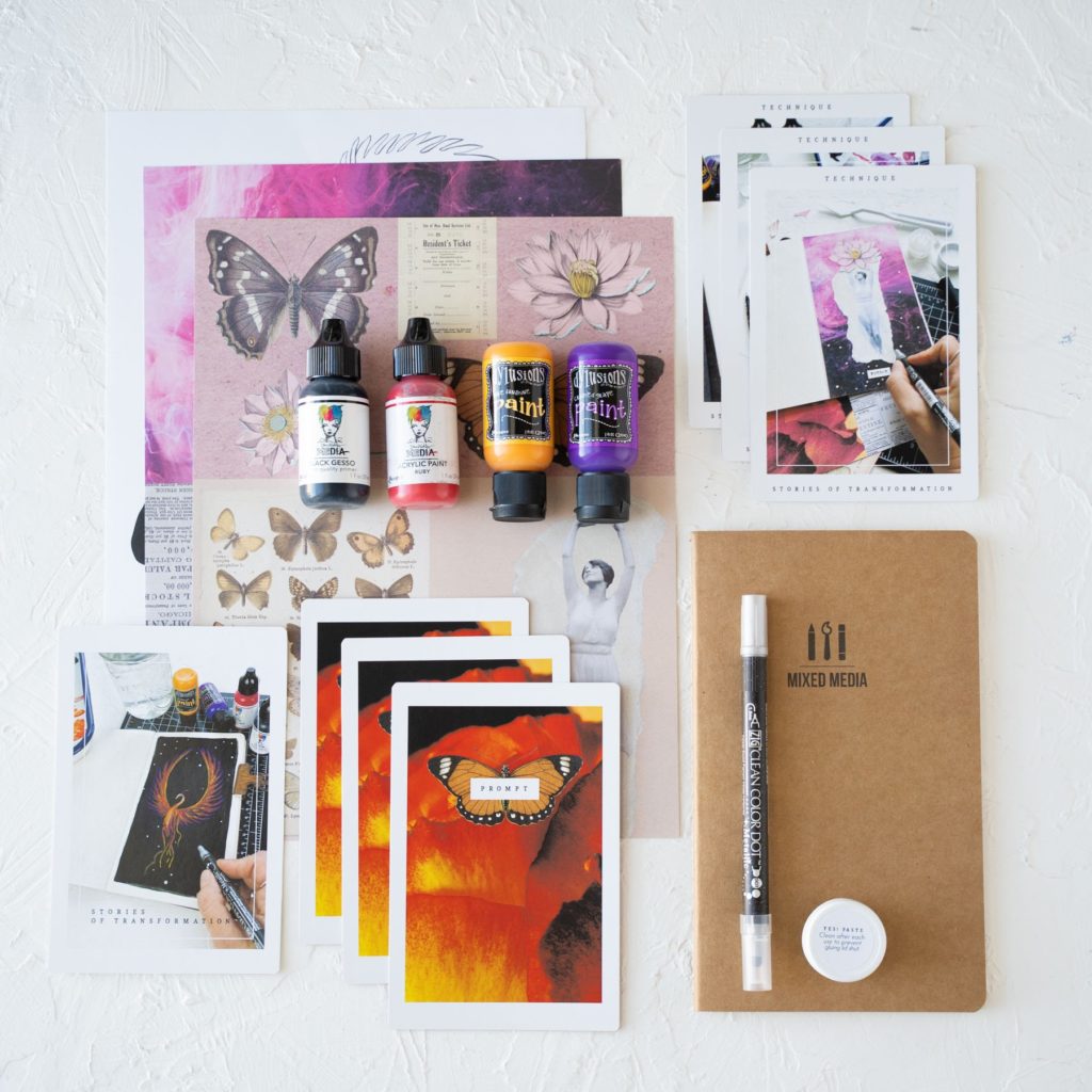 Art Journaling Subscription Box from Let's Make Art