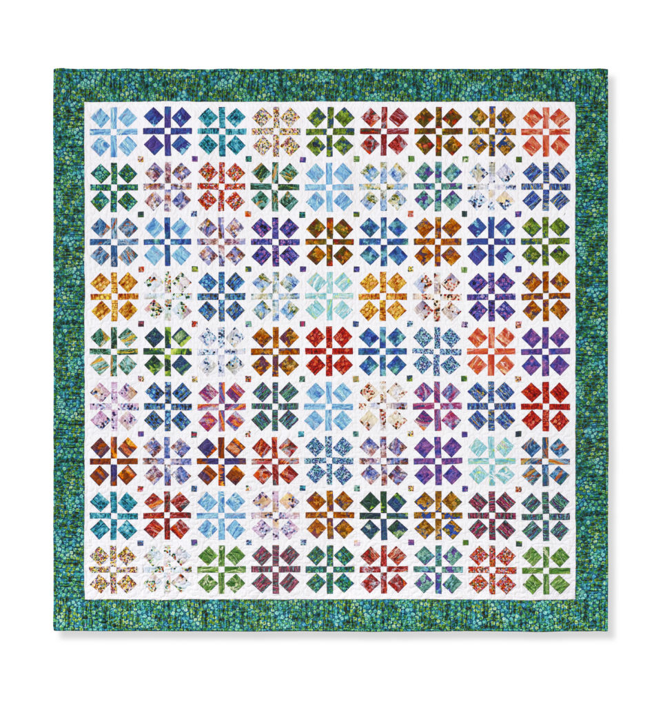 The Grandma Mae's Economy Block Quilt from Missouri Star Quilt Co.