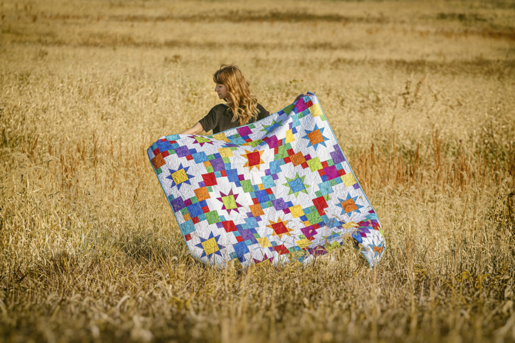 The Brightly Quilt from Missouri Star Quilt Co. 